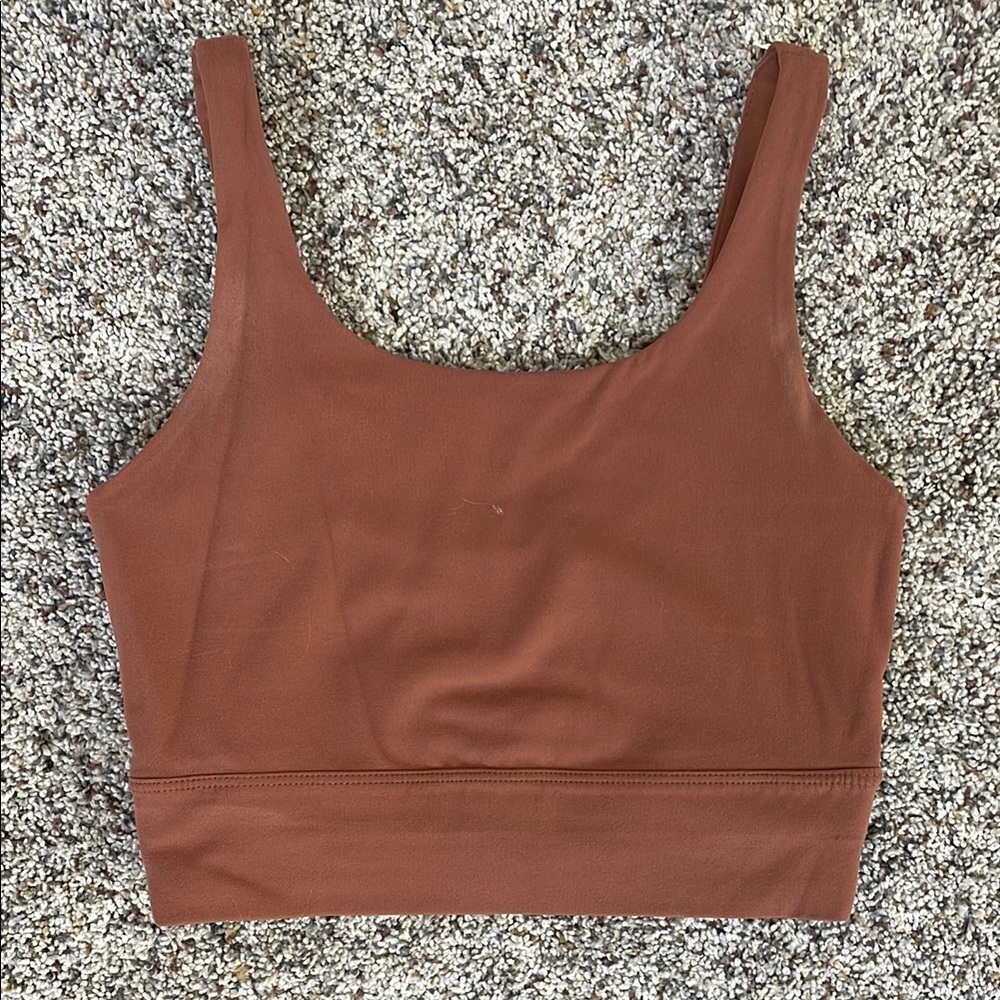 Brown Cropped Tank Top from Nike